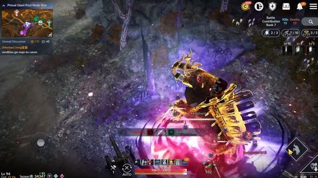 Tier 2 Node War Gameplay Devnath vs Syйc vs Âtheйа - Black Desert Mobile смотреть онлайн