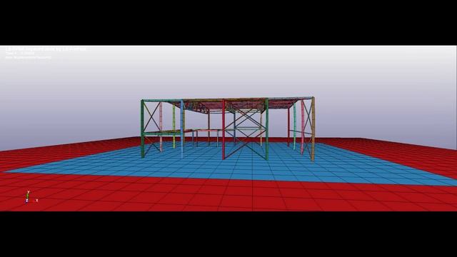 Ls-dyna. Seismic load смотреть онлайн