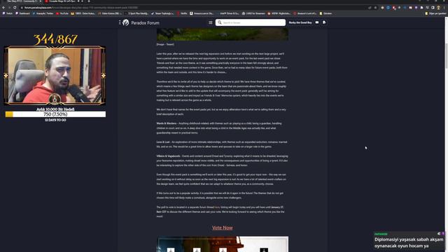 YENİ DLC'Yİ BİZ SEÇİYORUZ | Crusader Kings 3 | 119. Geliştirici Günlüğü смотреть онлайн