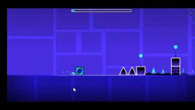 Играю в Geometry Dash с мышкой на телефоне смотреть онлайн
