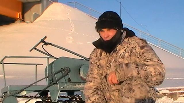 Начало испытаний мотособака МД