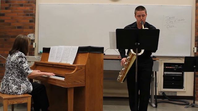 Sonatina for Baritone Saxophone and Piano- John C. Worley смотреть онлайн