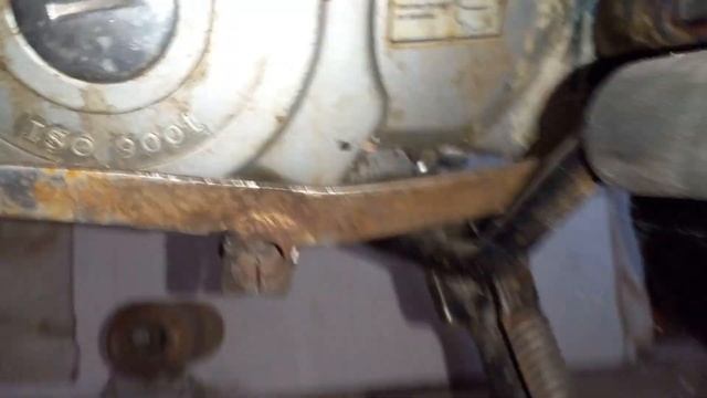 как установить и снять подножки. Мопед альфа. смотреть онлайн