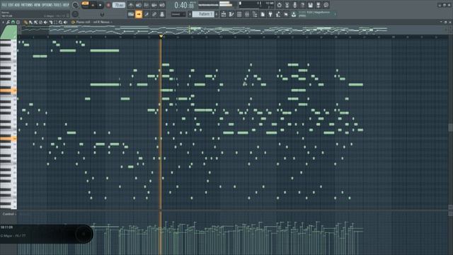 Naruto - Sadness and Sorrow by Barras | Piano version FL Studio FREE MIDI смотреть онлайн