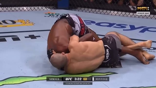 Хамзат Чимаев Vs Кевин Холланд | Полный бой | UFC 279