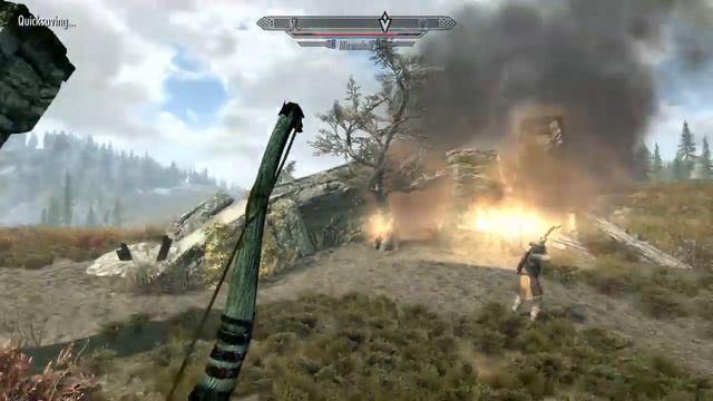 Let's Play Skyrim Part 4 Dragon Rising смотреть онлайн