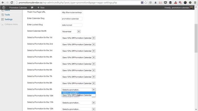 How to install and set up Promotion Calendar for WordPress смотреть онлайн