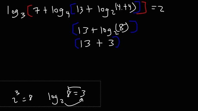 Solving Complex Logarithmic Equations смотреть онлайн