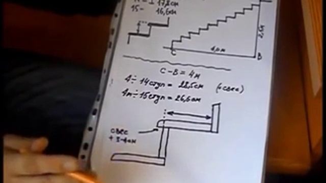 Как сделать лестницу на второй этаж видео смотреть онлайн