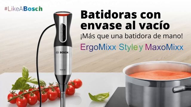 Batidoras Bosch con envase al vacío смотреть онлайн