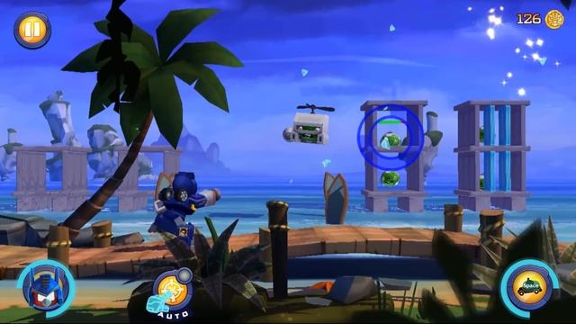 Angry Birds Transformers #2 Освобождаем Бладжеона Открываем Склад смотреть онлайн