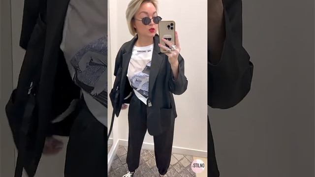 Брючный костюм casual смотреть онлайн