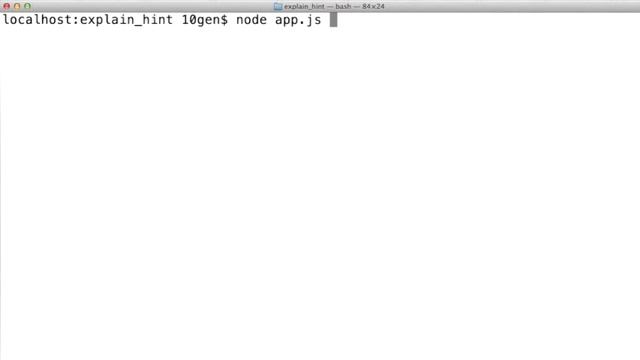 17 Hinting in Node js смотреть онлайн