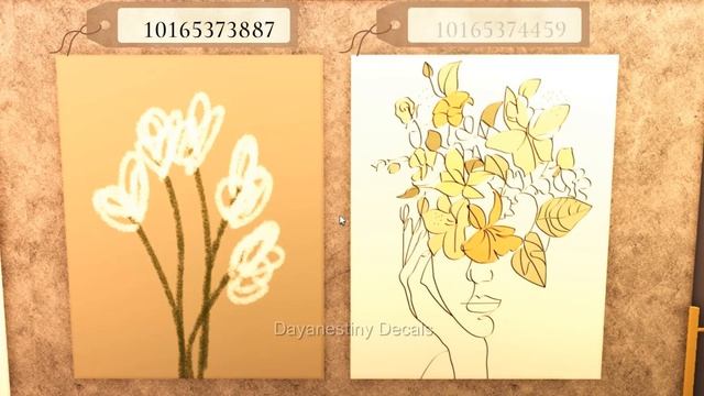 Decals Codes Modern Paintings & Minimalist | Decals Ids | Bloxburg ROBLOX смотреть онлайн