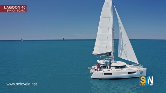 Lagoon 40, the family catamaran. SVN 4K смотреть онлайн