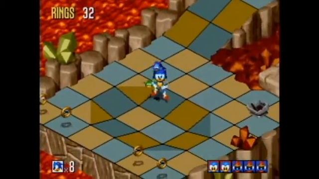 Let's Play Sonic 3D Flicky Island (Blast) Extra Part смотреть онлайн