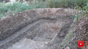 ??? Искусственный пруд копанка МОЙ ПРУД (1я ЧАСТЬ) Как сделать пруд Пруд на участке своими руками