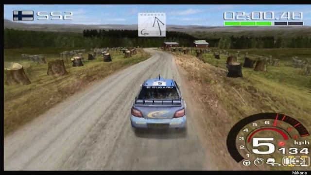 PS2 WRC: Rally Evolved Championship Mode: Finland смотреть онлайн