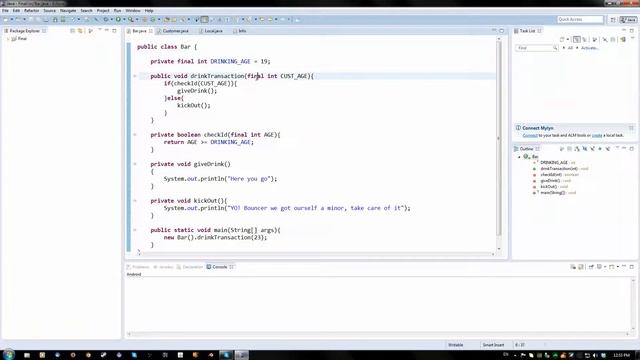 Java Tutorial - 48 - final Variables смотреть онлайн