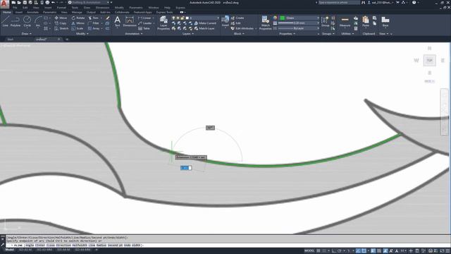 AutoCAD 2020 คีย์ลัดเน้นๆ ตอน ลายไทย2 ระหว่าง Polyline Versus Spline смотреть онлайн