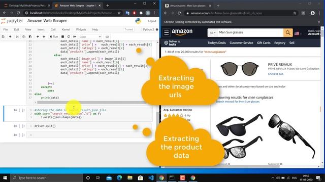 Project Show-Case 4 || Amazon Search Result Scraper in Json Format using Python смотреть онлайн