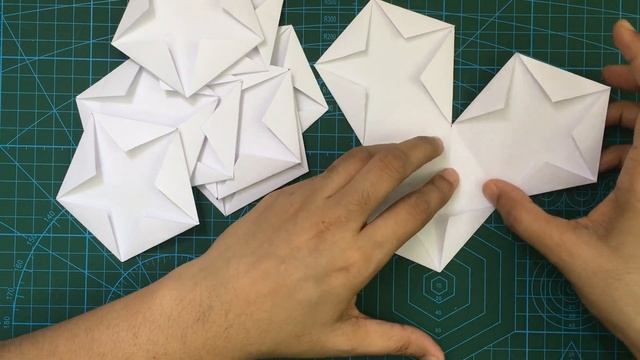 Paper Star Lanterns Diy Easy / Paper Lantern Decoration Ideas / Christmas Decorations Ideas