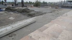 Кровля гаража ЧАСТЬ 2 Заливка раствором крыши гаража