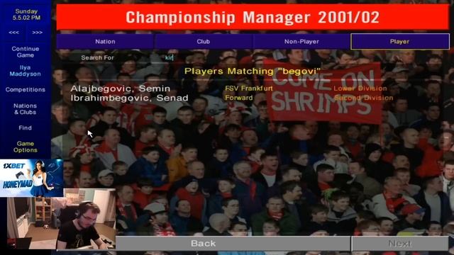 Мэддисон ностальгирует в Championship Manager 01/02 смотреть онлайн