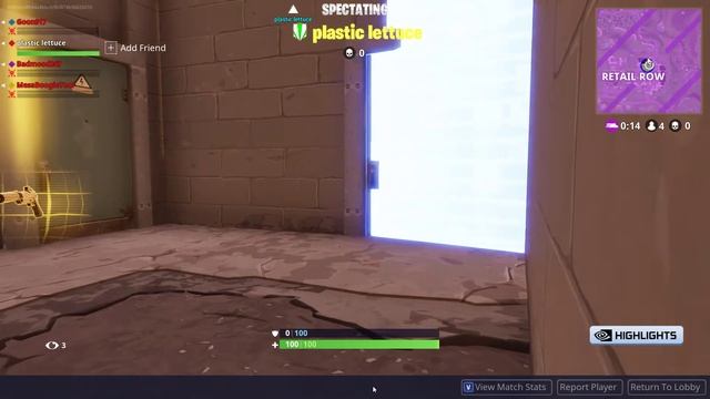 Fortnite | Plastic Lettuce Final Stand смотреть онлайн