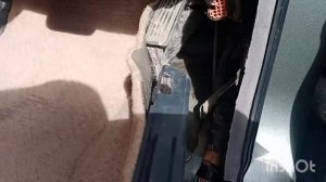 Один из способов избавления от воды протекаемой в полы салона Toyota land cruiser 100