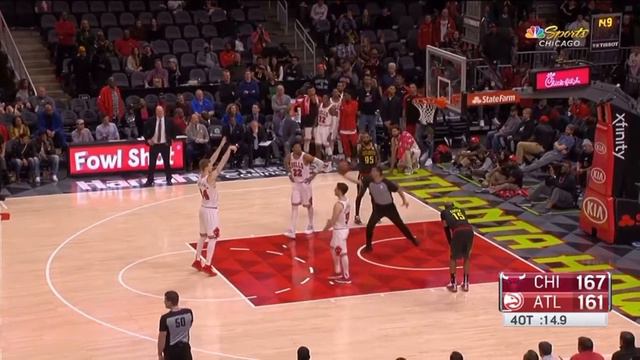 Markkanen’s Free Throws put the game away after 4OT смотреть онлайн