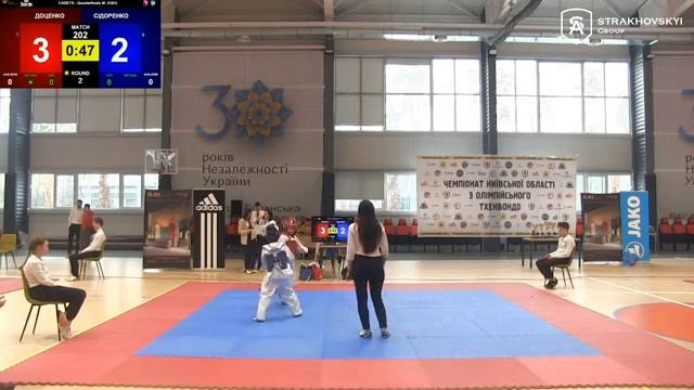 taekwondo championship of Kyiv region COURT 2 смотреть онлайн