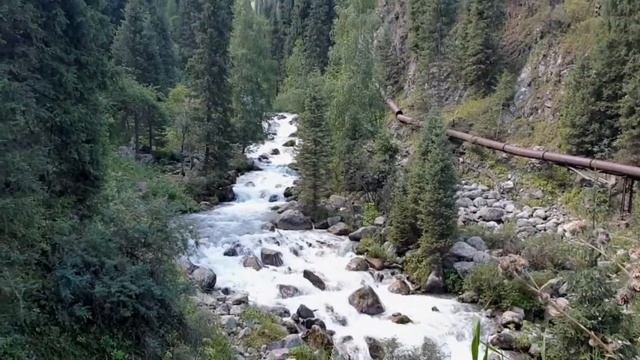 Ущелье Алма-Арасан | Термальный радоновый источник |Водопады девичьи и мужские слезы смотреть онлайн