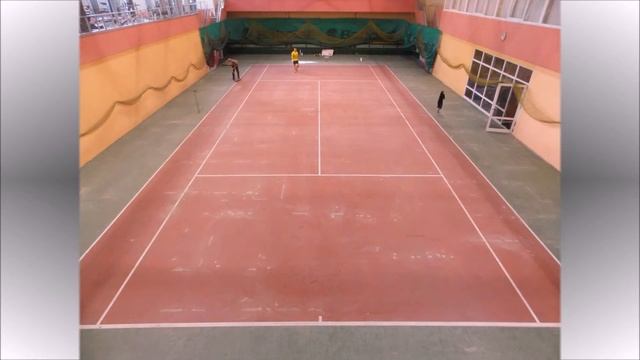Покрытие теннисных кортов "Хард". Реконструкция теннисного корта. Строительство теннисного корта. смотреть онлайн