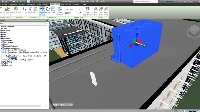 NAVISWORKS MANAGE 2022 TUTORIAL LESSON 15: HOW TO MOVE, ROTATE AND SCALE OBJECTS смотреть онлайн