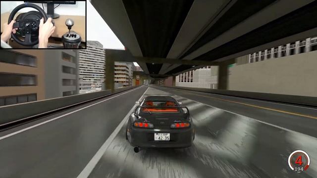Toyota Supra MK4 - Assetto Corsa | (Steering Wheel + Shifter) Gameplay смотреть онлайн