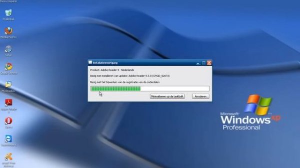How to easy update Adobe Reader 9