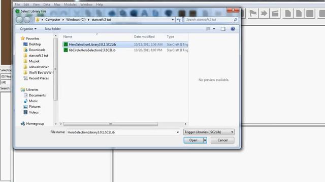 Starcraft II Editor Hero Library 3.01 (How to Import it) смотреть онлайн
