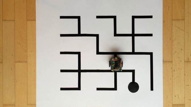 PiBot-A - Maze Solver (2) смотреть онлайн