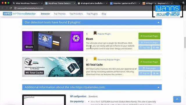มาส่องดูกันว่า เว็บนี้ เค้าใช้ Wordpress Theme อะไร ?? смотреть онлайн