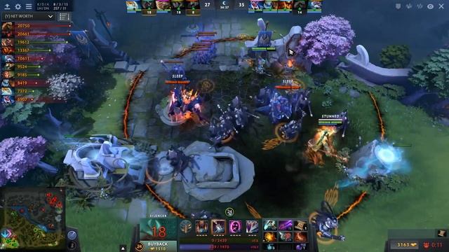 600 Damage Killer Silencer by Dendi Epic 2 Rax Comeback Crazy 8k MMR Dota 21 смотреть онлайн