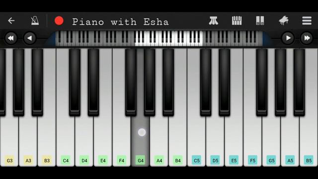 Socho Ke Jheelon ka (Mission Kashmir) | Easy Piano Tutorial with Notes | Perfect Piano смотреть онлайн