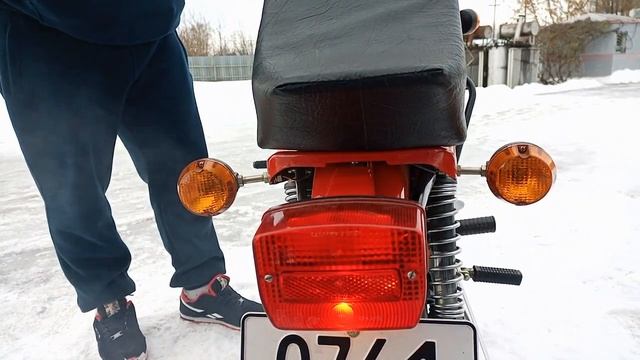 Обзор мотоцикла. Восход. Состояние Нового. Бережное хранение. смотреть онлайн