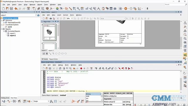 PolyWorks Macro Tutorial | Polyworks Tech Tips - CMMXYZ