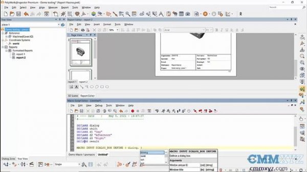 PolyWorks Macro Tutorial | Polyworks Tech Tips - CMMXYZ
