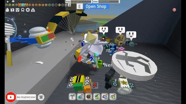 ? Всё про магазины и диспенсеры ? Симулятор пчеловода ? Роблокс / Bee Swarm Simulator Roblox смотреть онлайн