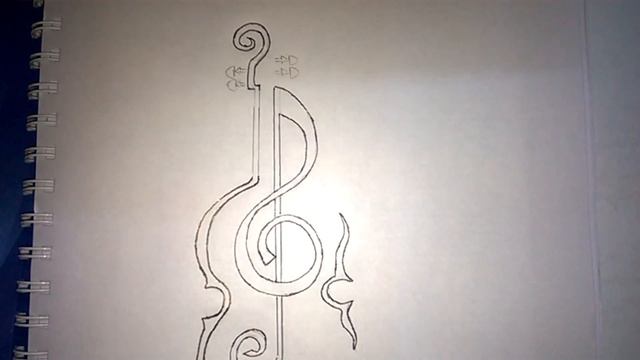 Sketch of fancy guitar смотреть онлайн