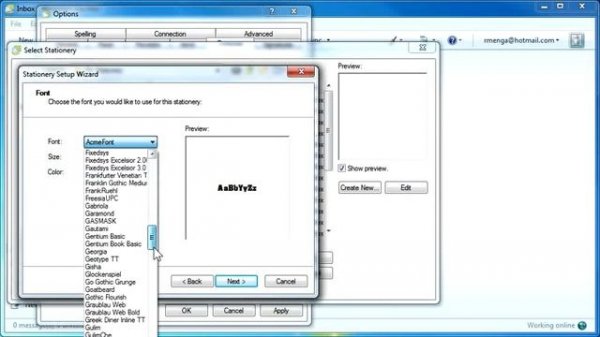 Windows Live Hotmail Custom Signature (Revised)