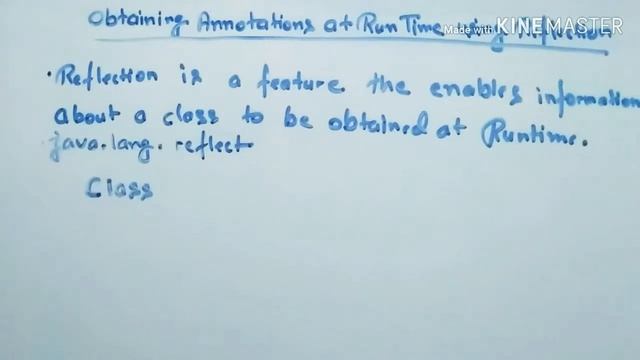 Obtaining Annotations at Runtime using Reflection смотреть онлайн