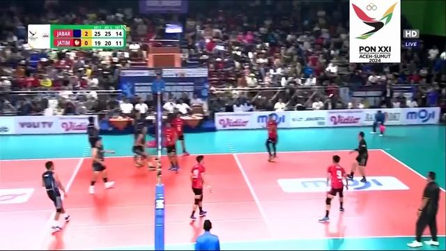 Final Voli Putra | JABAR vs JATIM | SET 3 | Kualifikasi PON 2024 смотреть онлайн